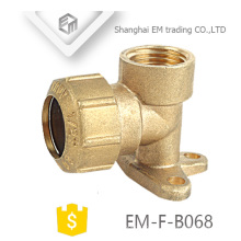 EM-F-B068 Espanha 90 graus Pex Encaixe com tubo de Cotovelo de Orelha de Gota de bronze